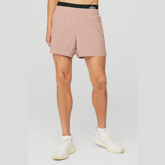 Bermudas Alo Yoga 5'' Adapt Correr Hombre Rosas | 6851XDMIN