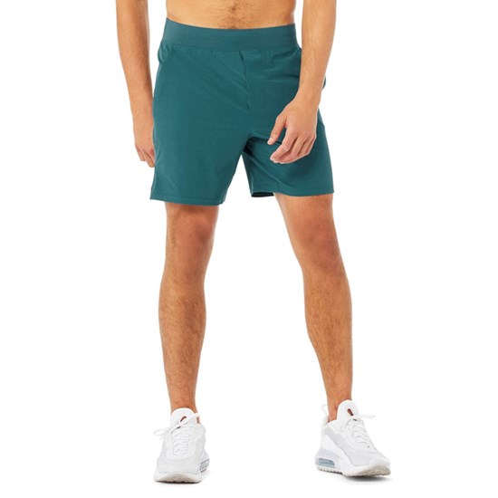 Bermudas Alo Yoga 7" Repetition Hombre Azules | 7468UMCYI