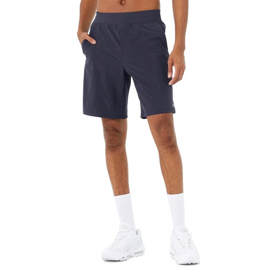 Bermudas Alo Yoga 9" Repetition Hombre Azules | 4871WYKXQ