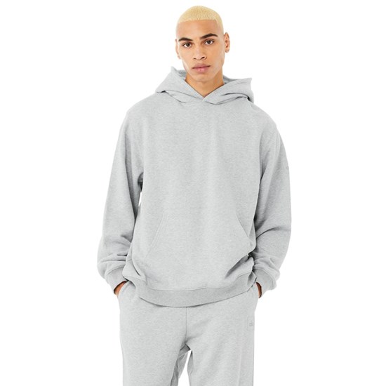 Hoodie Alo Yoga Renown Hombre Grises | 1478YOAGI