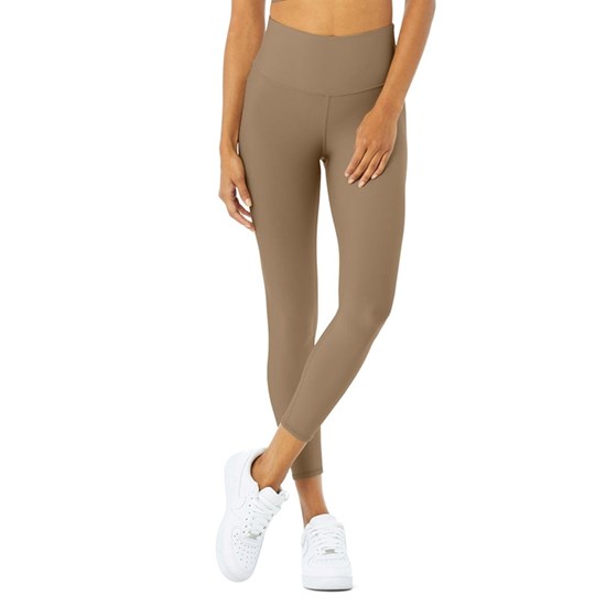 Leggins Alo Yoga 7/8 High-Cintura Airlift Mujer Beige | 5410UTQLE