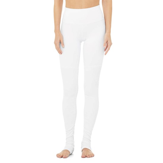 Leggins Alo Yoga High-Cintura Goddess Mujer Blancos | 7216CLYKA
