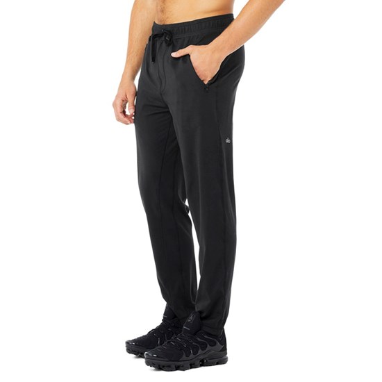 Pantalones Alo Yoga Renew Lounge Hombre Negros | 3162UVNGP