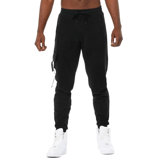 Pantalones Deportivos Alo Yoga Streetside Hombre Negros | 0196TFMLS
