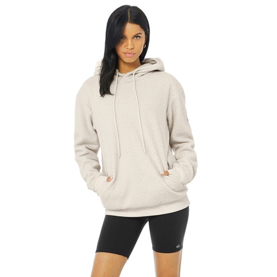 Sweatshirt Alo Yoga Unisex Sherpa Mujer Beige | 9046PRSYD