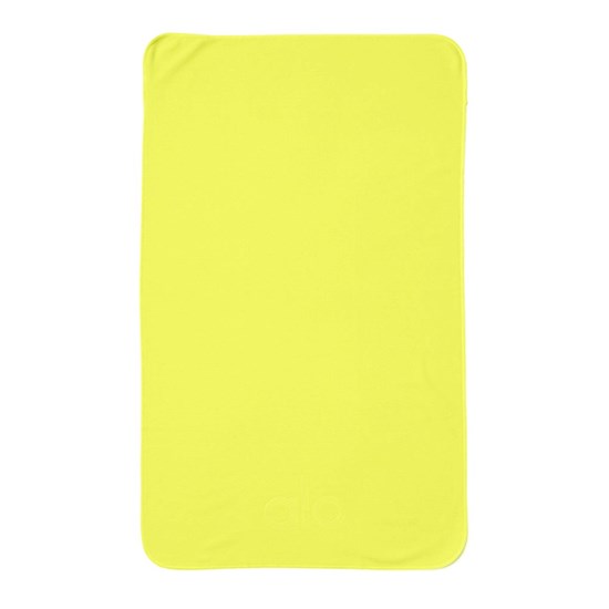 Towel Alo Yoga Performance No Sweat Hand Hombre Amarillos | 0473QUVSN